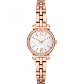 Watch strap Michael Kors MK3834 Steel Rosé 10mm