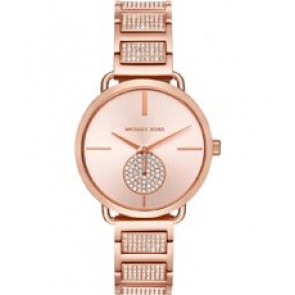 Watch strap Michael Kors MK3853 Stainless steel Rosé 16mm
