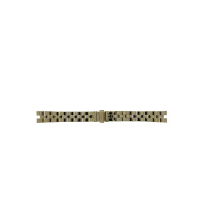 Watch strap Michael Kors MK3903 Steel Gold toned 14mm