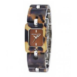 Watch strap Michael Kors MK4122 Plastic Multicolor 18mm