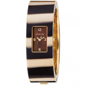 Watch strap (Strap + Case combination) Michael Kors MK4157 Plastic Brown 22mm