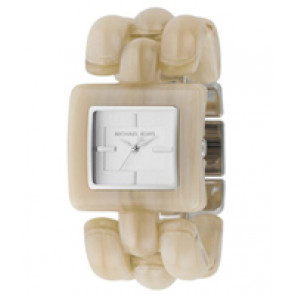Watch strap Michael Kors MK4164 Plastic Beige 29mm