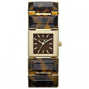 Watch strap Michael Kors MK4250 Plastic Brown 20mm