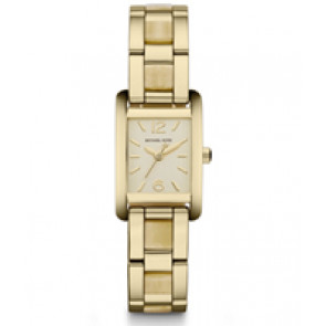 Watch strap Michael Kors MK4278 Steel Gold Toned 14mm