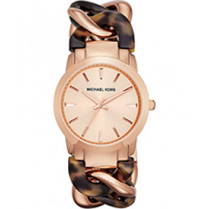 Watch strap Michael Kors MK4280 Steel Rosé 18mm
