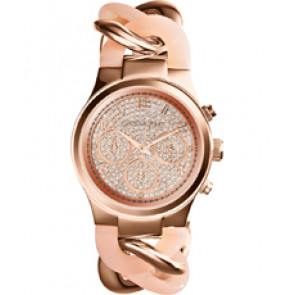 Watch strap Michael Kors MK4283 Steel Rosé 24mm