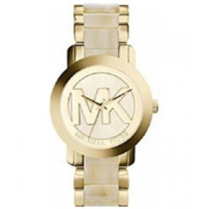 Watch strap Michael Kors MK4287 Steel Gold Toned 20mm