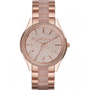 Watch strap Michael Kors MK4288 Steel Rosé 20mm
