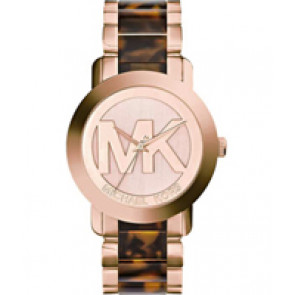 Watch strap Michael Kors MK4305 Steel Bi-color 20mm
