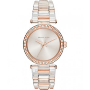 Watch strap Michael Kors MK4318 Plastic Transparent 21mm