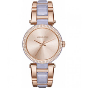 Watch strap Michael Kors MK4319 Stainless steel Rosé 10mm