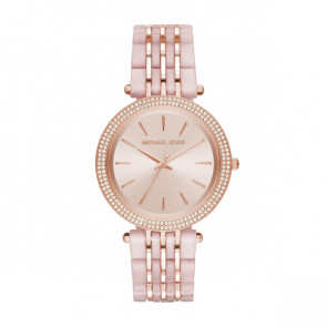 Watch strap Michael Kors MK4327 Plastic Pink 20mm