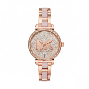 Watch strap Michael Kors MK4336 Steel Rosé 14mm