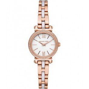 Watch strap Michael Kors MK4347 Steel Rosé 10mm