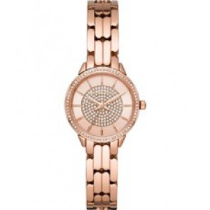 Watch strap Michael Kors MK4413 Stainless steel Rosé 12mm