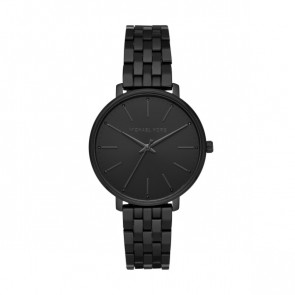 Watch strap Michael Kors MK4455 Steel Black 16mm