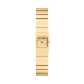 Watch strap Michael Kors MK4885 Steel Gold toned 12mm