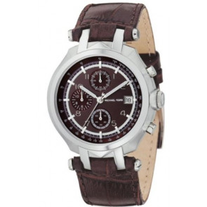 Watch strap Michael Kors MK5034 Leather Brown