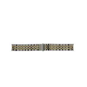 Watch strap Michael Kors MK5057 Steel Bi-color 18mm