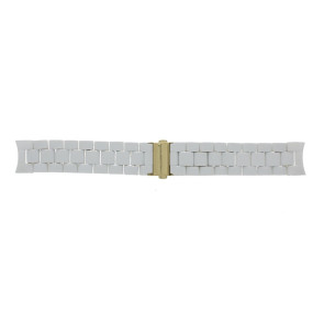 Watch strap Michael Kors MK5145 Steel White 20mm