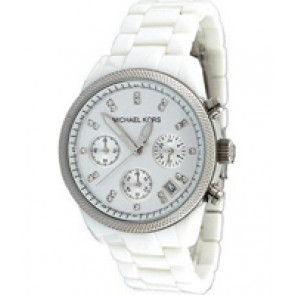 Watch strap Michael Kors MK5183 Plastic White 20mm