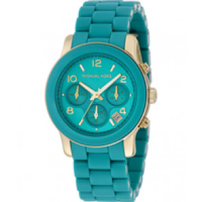 Watch strap Michael Kors MK5266 Steel Turquoise 20mm