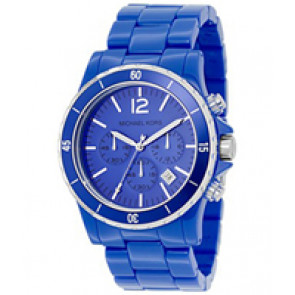 Watch strap Michael Kors MK5271 Plastic Blue 20mm