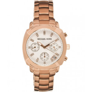Watch strap Michael Kors MK5336 Steel Rosé 18mm