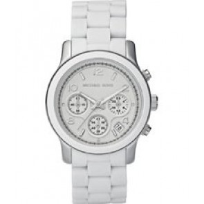 Watch strap (Strap + Case combination) Michael Kors MK5423 Steel White 20mm