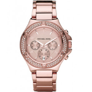 Watch strap Michael Kors MK5450 Steel Rosé 22mm