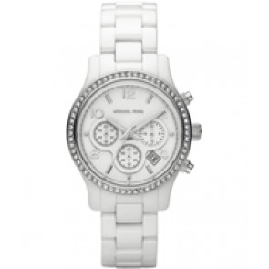 Watch strap Michael Kors MK5469 Ceramics White 16mm