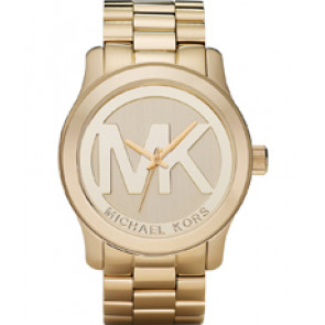 Watch strap Michael Kors MK5473 Stainless steel Gold Toned 24mm