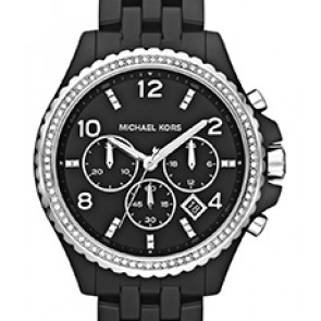 Watch strap Michael Kors MK5490 Stainless steel Black 20mm