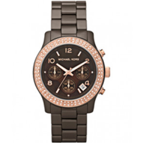 Watch strap Michael Kors MK5517 Ceramics Brown 20mm