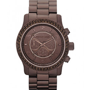 Watch strap Michael Kors MK5543 Steel Brown 24mm
