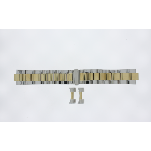 Watch strap Michael Kors MK5748 Steel Bi-color 22mm