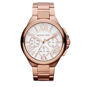 Watch strap Michael Kors MK5757 Steel Rosé 22mm