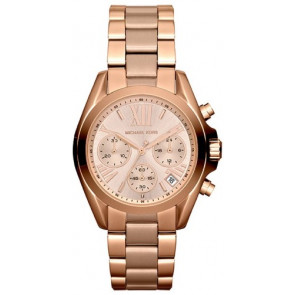 Watch strap Michael Kors MK5799 Steel Rosé 18mm