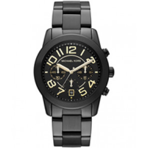 Watch strap Michael Kors MK5858 Steel Black 22mm