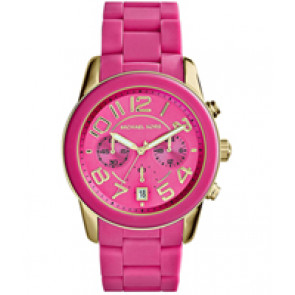 Watch strap Michael Kors MK5890 Steel Pink 22mm