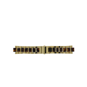 Watch strap Michael Kors MK5901 Steel Gold toned 22mm