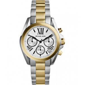 Watch strap Michael Kors MK5912 Steel Bi-color 18mm