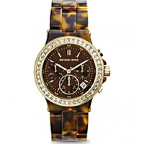 Watch strap Michael Kors MK5917 Plastic Bi-color 8mm