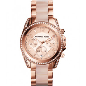 Watch strap Michael Kors MK5943 Steel Rosé 20mm
