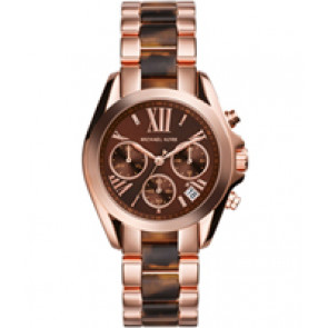 Watch strap Michael Kors MK5944 Steel Bi-color 18mm