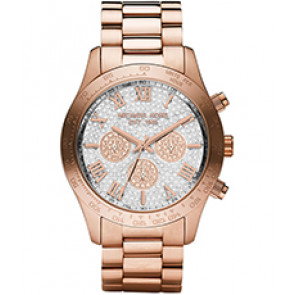 Watch strap Michael Kors MK5946 Steel Rosé 22mm