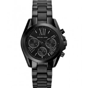 Watch strap Michael Kors MK6058 Steel Black 18mm