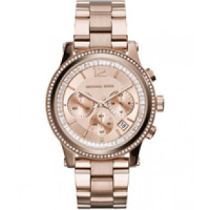 Watch strap Michael Kors MK6064 Steel Rosé 20mm