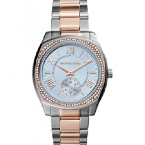 Watch strap Michael Kors MK6136 Steel Bi-color 20mm