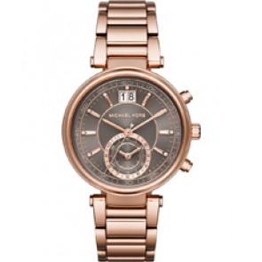 Watch strap Michael Kors MK6226 Steel Rosé 20mm